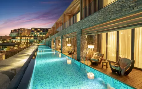 Laguna Room Pool, Evening